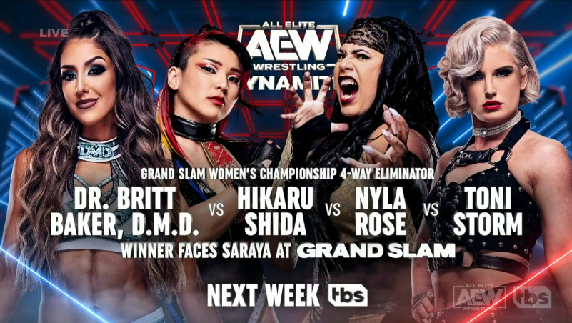 AEW Dynamite four-way